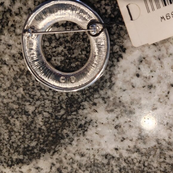 Swarovski (Crystals) Brooch in Silver-tone. Swan signed/stamped. - Picture 8 of 16